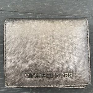 Michael Kors Gold Wallet